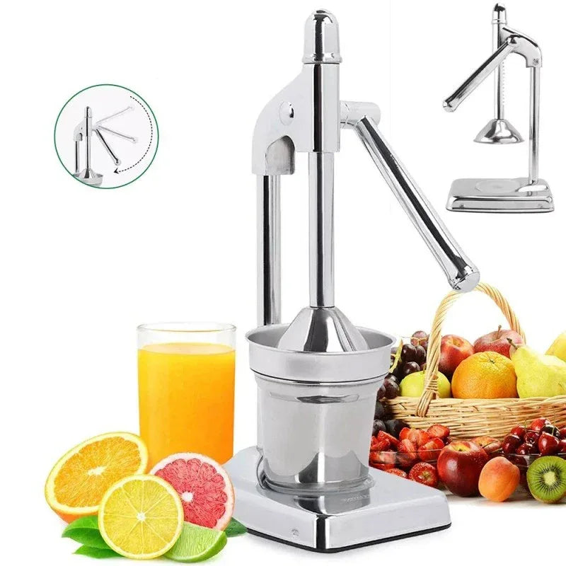Stainless Steel Citrus Juicer – Heavy Duty Manual - Clarify.pk