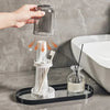 Toothbrush Holder with Quick-Dry Cup & Storage Shelf