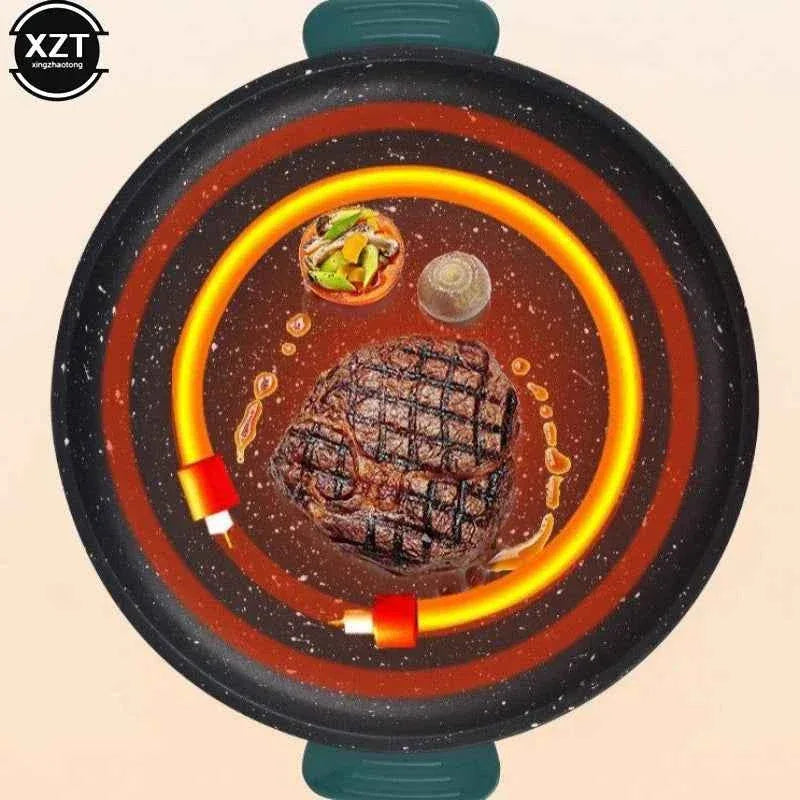 Electric Frying Pan - Versatile Electric Pan for Perfectly Cooked Meals