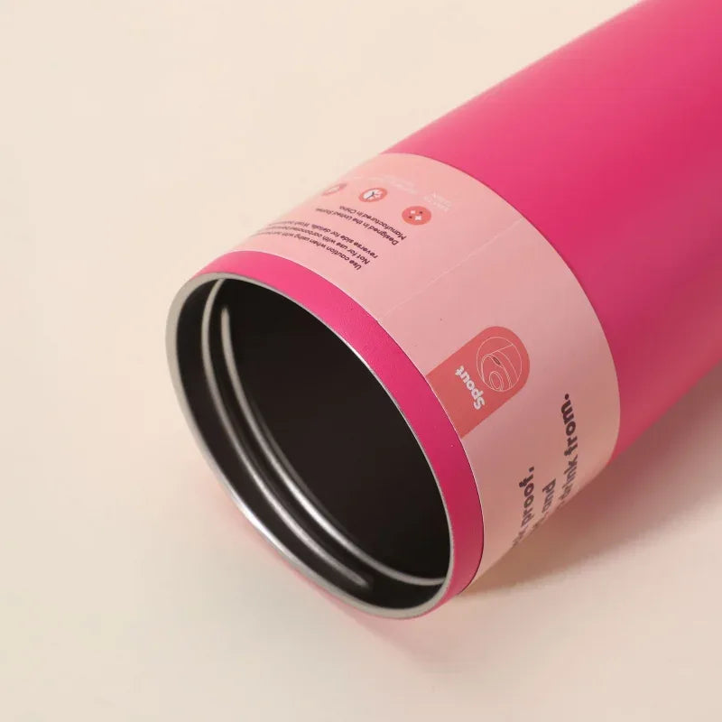 Minimalist Stainless Steel Coffee Cup – Insulated Travel Mug (Each) - Clarify.pk