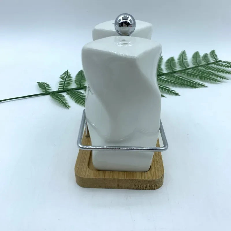 Nordic Ceramic Spice Jar Set – Creative Seasoning Box - Clarify.pk