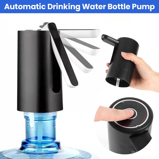 Rechargeable Water Bottle Pump – Automatic Portable Water Dispenser - Clarify.pk