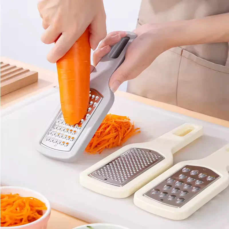 3pcs Kitchen Grater Set – Multi-Functional Stainless Steel - Clarify.pk