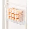 Egg Storage Box – Refrigerator Organizer & Fresh-Keeping Tray - Clarify.pk