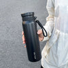 800ml Insulated Water Bottle with Tea Strainer (Random color) - Clarify.pk