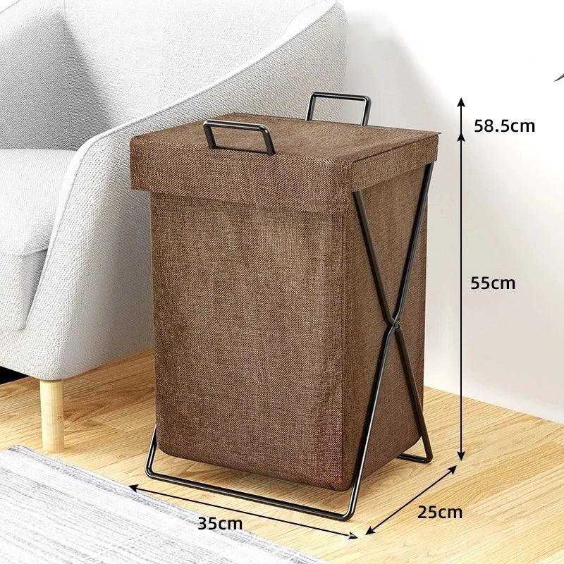 Foldable Laundry & Storage Basket – Large Capacity