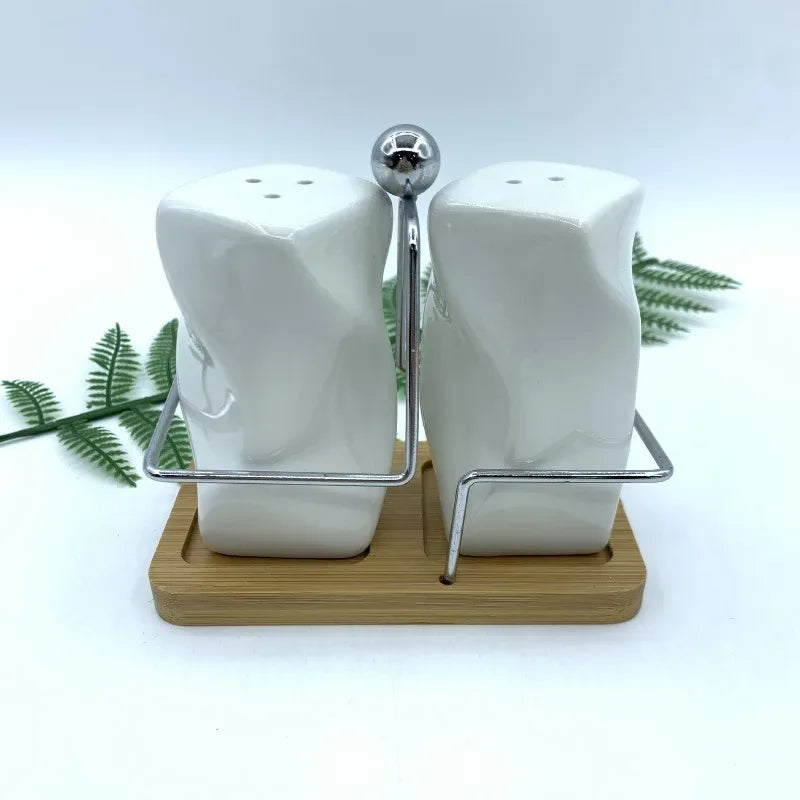 نورڈک سیرامک ​​اسپائس جار سیٹ - تخلیقی سیزننگ باکس