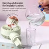 Portable Rechargeable Mist Fan with 3 Wind Speed Modes