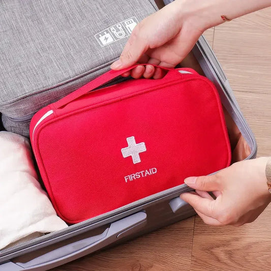 Portable First Aid & Medicine Storage Travel Bag