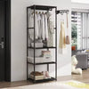 Hanger Stand & Coat Rack – Portable Clothes Organizer with Shelf - Clarify.pk