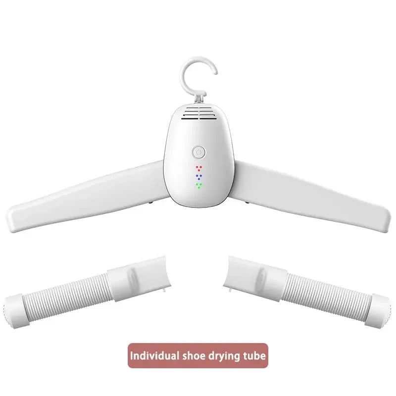 Travel Portable Foldable Electric Clothes Drying Hanger Dryer Shoe Dryer Household Multi-function Dryer Small Dryer