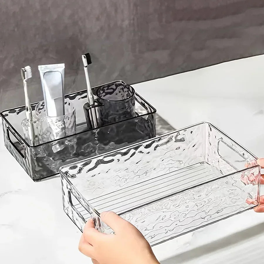 Glacier Pattern Cosmetics Storage Box