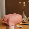 Luxury Handbag-Style Cosmetic Bag – High-Capacity PU Organizer (random color)