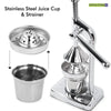 Stainless Steel Citrus Juicer – Heavy Duty Manual - Clarify.pk