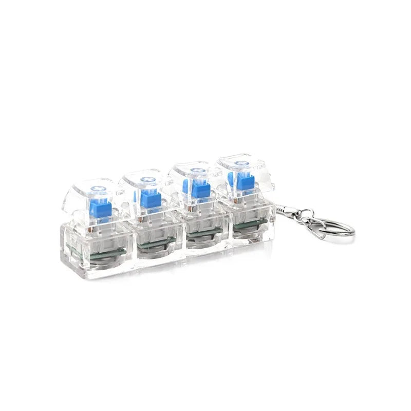 Glowing Keyboard Stress Relief Keychain