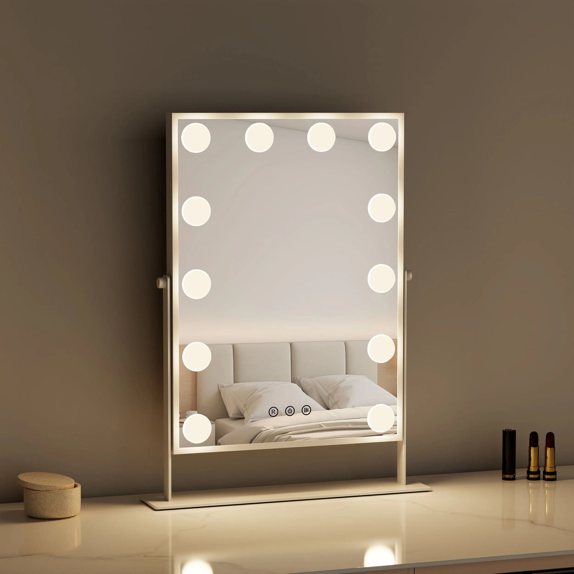 LED Hollywood Vanity Mirror with Touch Control