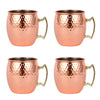 1-6PCS Cocktail Wine Cup Moscow Mule Mugs Stainless Steel Copper Plated Juice Beer Cup Coffee Mugs Bar Champagne Party Drinkware