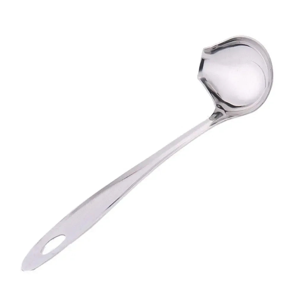 Stainless Steel Duck Mouth Ladle – Long Handle - Clarify.pk