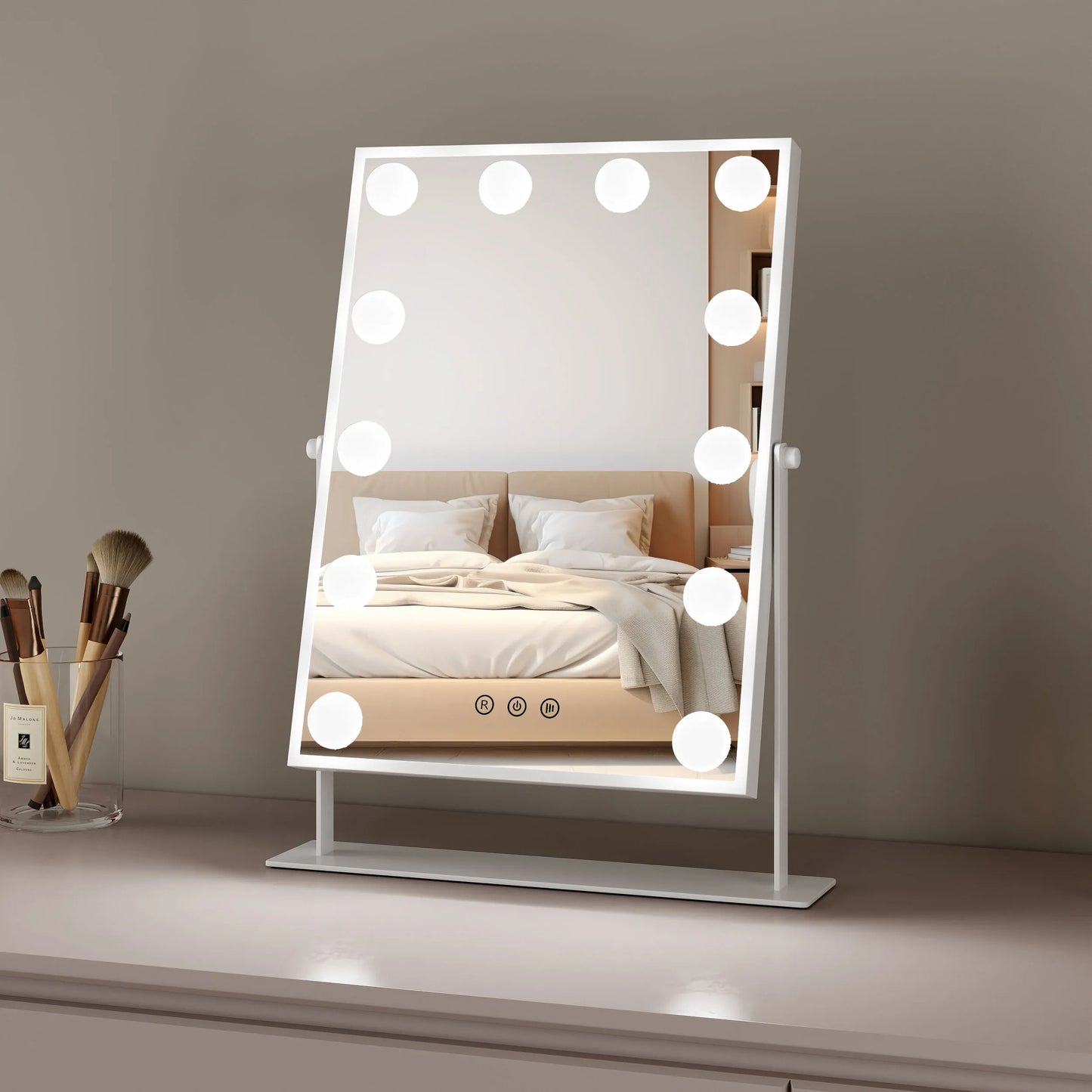 LED Hollywood Vanity Mirror with Touch Control