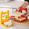 Stainless Steel Sandwich Cutter & Sealer Baking Tool Round & Square Shapes - Clarify.pk