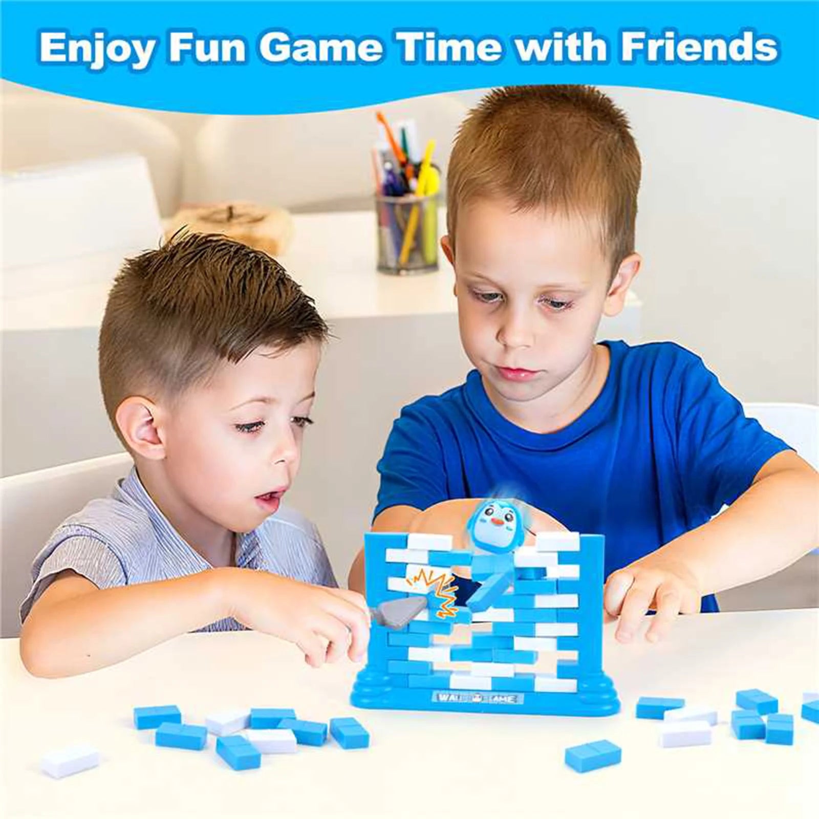 Penguin Ice Breaker Trap Toy – Kids Balance Block Game