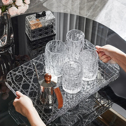 Luxury Rectangular Storage Tray - Clarify.pk