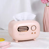 Radio Model Tissue Box Holder – Retro Home & Desktop Organizer (Random color) - Clarify.pk