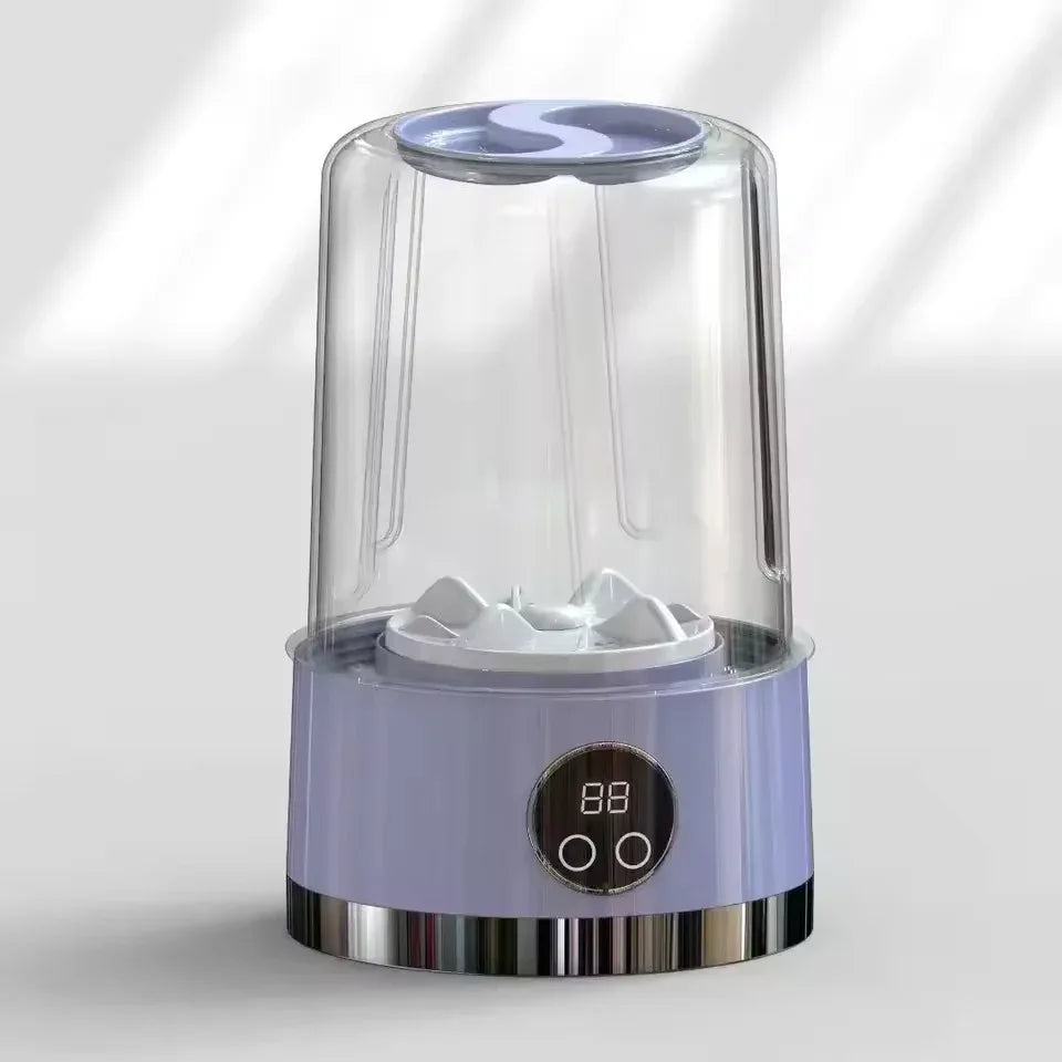 Mini Portable Washing Machine – 3-Cycle Compact Washer - Clarify.pk