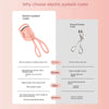Eyelash Curler Portable Electric Comb Eye Lash Perm Long Lasting Eyelashes Curls Thermal Eyelash Curler Makeup Tools