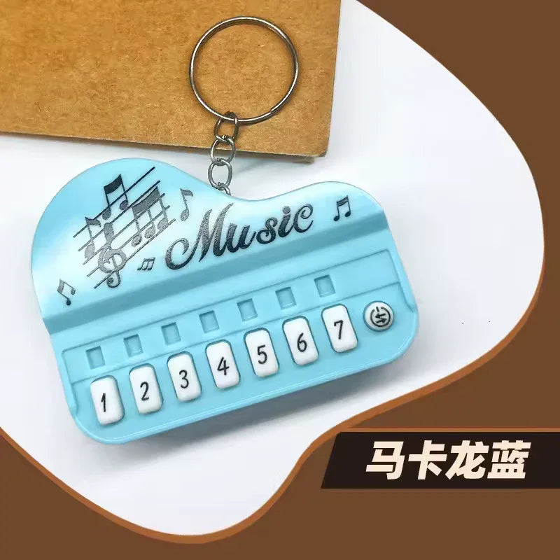 Piano Music Keychain – Mini Keyboard Design Gift (Random Color) - Clarify.pk