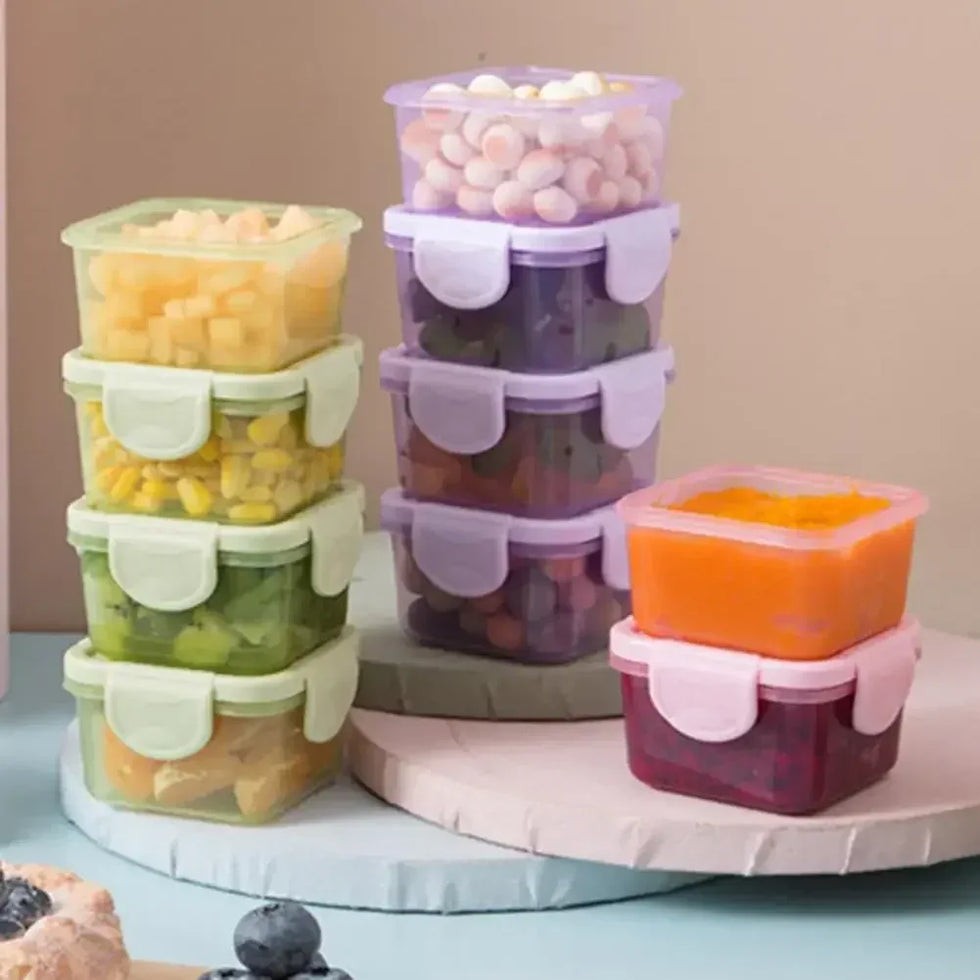 4pcs Mini Storage Container Set – Multi-Purpose - Clarify.pk