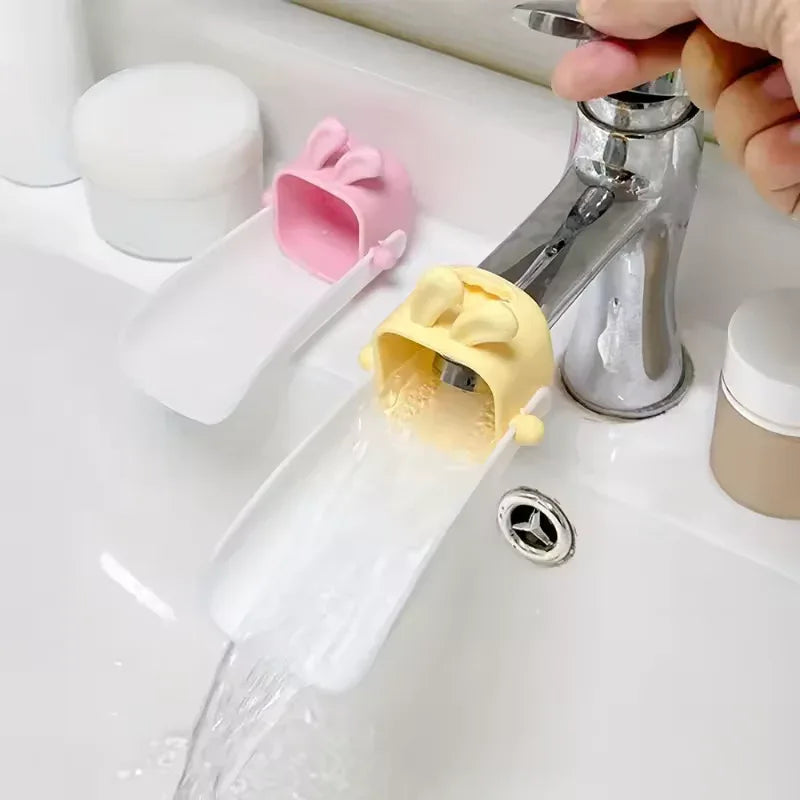 Cartoon Faucet Extender – Kids Hand Washing Tool - Clarify.pk