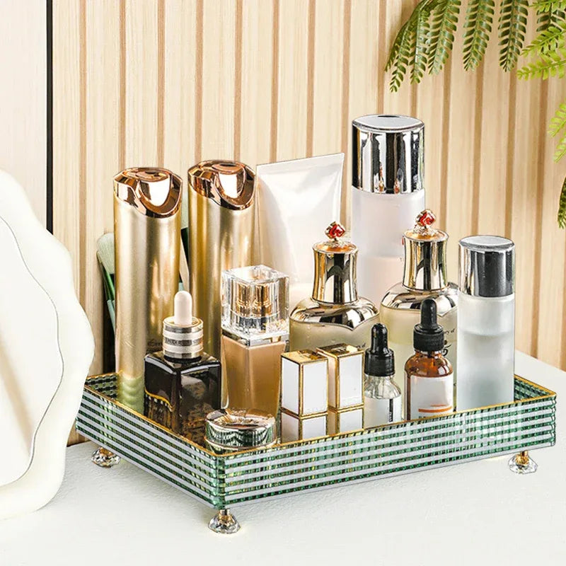 Dressing Cosmetic Tray – Makeup & Jewelry Organizer