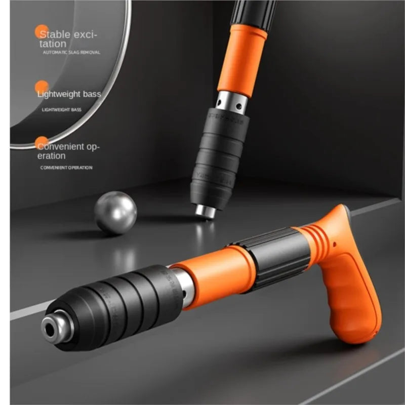 Heavy duty concrete nail gun kit with accessories for wall fixing