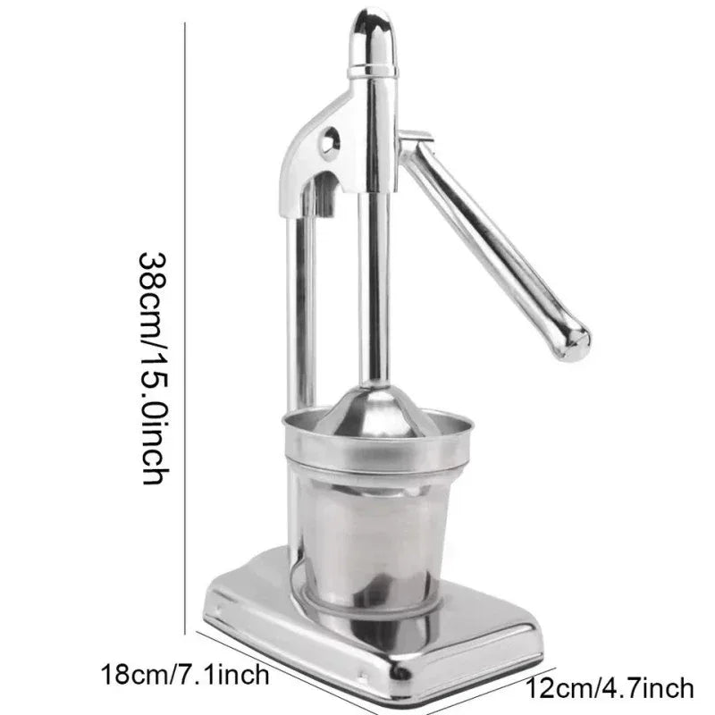 Stainless Steel Citrus Juicer – Heavy Duty Manual - Clarify.pk