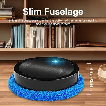 Smart Wet & Dry Floor Cleaning Robot with Auto Mop - Clarify.pk
