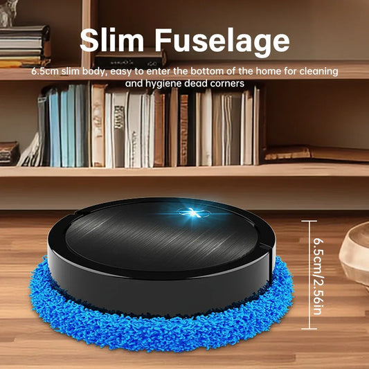 Smart Wet & Dry Floor Cleaning Robot with Auto Mop