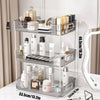 Acrylic Bathroom Makeup Organizer Shelf – Large Capacity - Clarify.pk