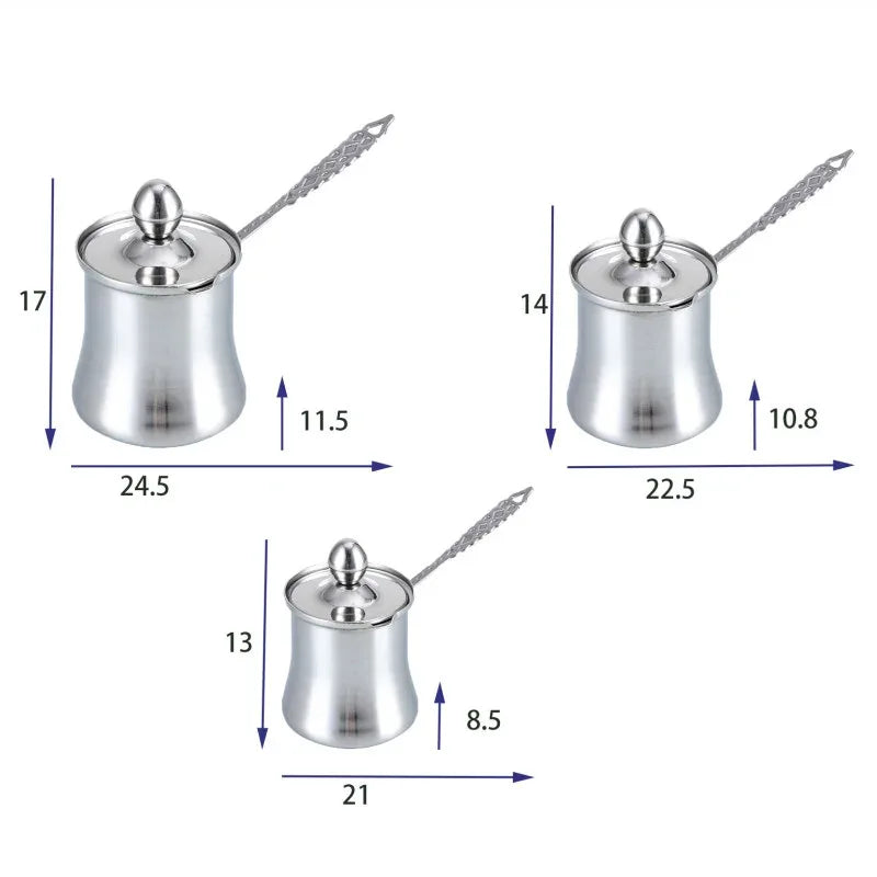 3-Pcs کافی اور مکھن گرم سیٹ