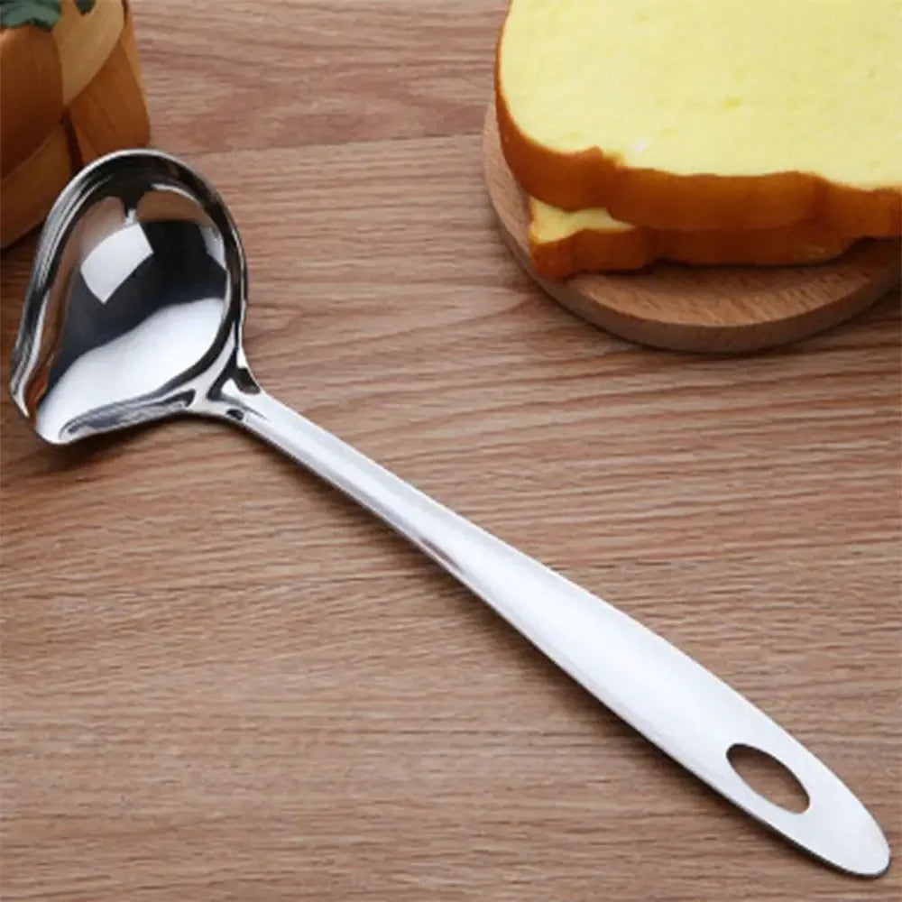 Stainless Steel Duck Mouth Ladle – Long Handle - Clarify.pk