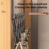 Retractable Over Door Hook Rack – 6 Hook No-Drill Organizer