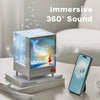 Aurora Box Projector Night Light – Bluetooth Ambient Lamp