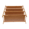 Premium 4-Layer Bamboo Shoe Rack - Clarify.pk