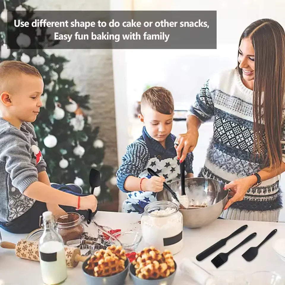 6-Piece Silicone Kitchenware Set – Non-Stick Cooking Utensils