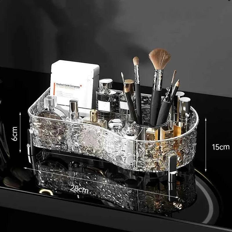Glacier Makeup Brush Holder and Kit for Flawless Application