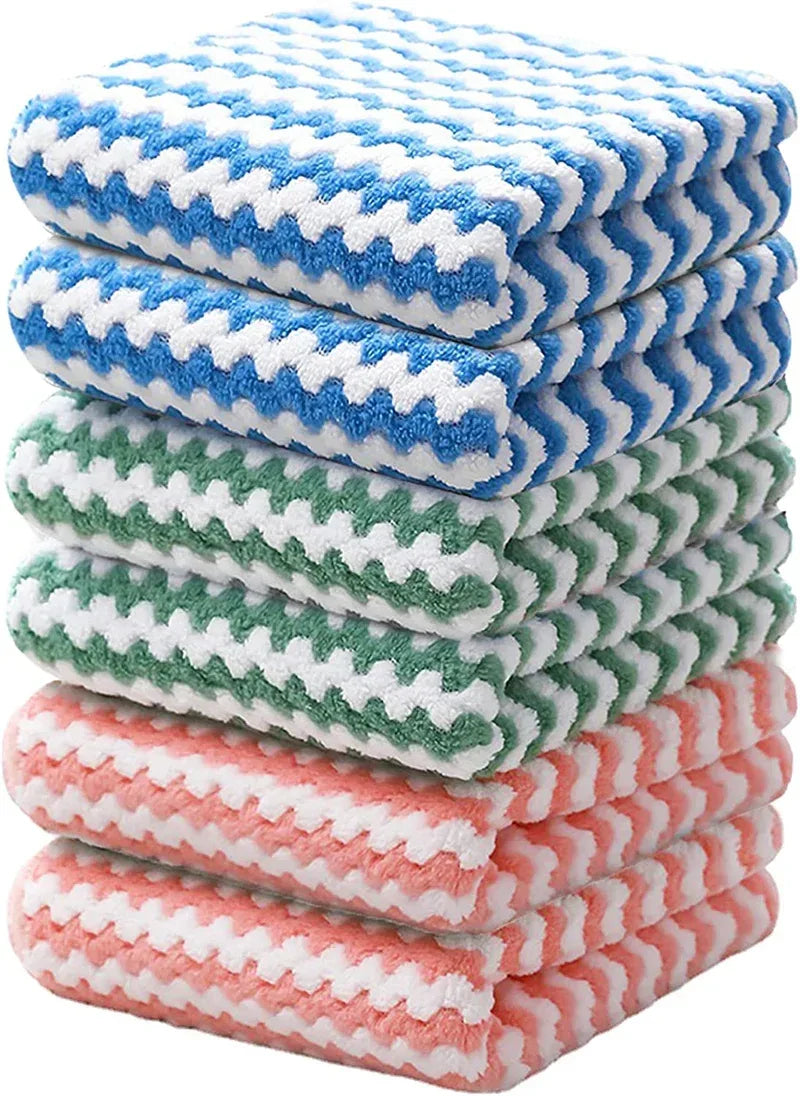 Ultra Absorbent Kitchen Towels Set – Pack of 5 - Clarify.pk