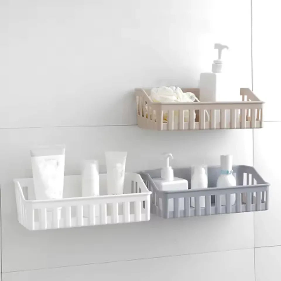 Bathroom Shelf Organizer – Wall Mounted Storage Rack