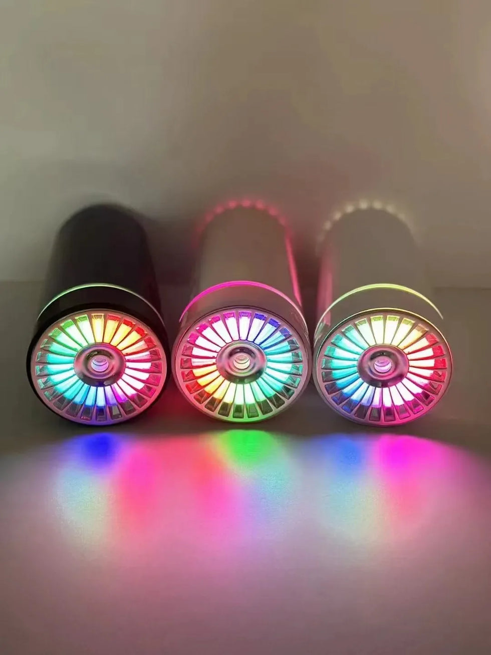 وائرلیس کار ایئر ہیومیڈیفائر - RGB کے ساتھ 300ml USB ڈفیوزر
