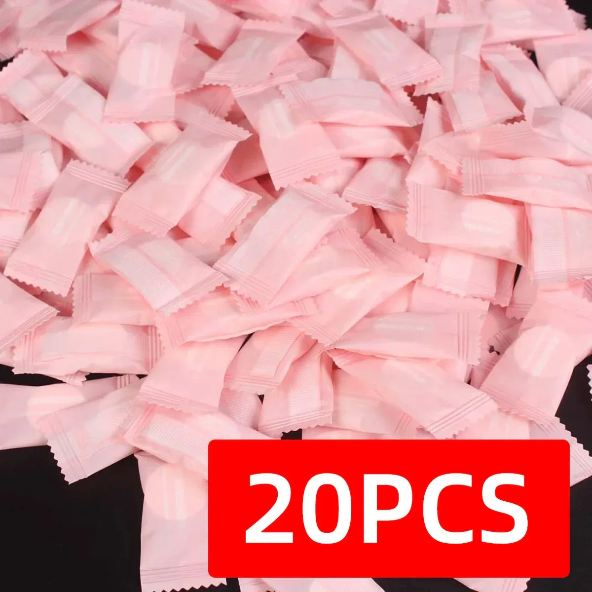 پورٹ ایبل ڈسپوزایبل چہرے کی دیکھ بھال کے تولیے - 20pcs نرم سفری چہرے کے کپڑے