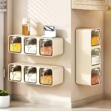 Heavy-Duty Wall-Mounted Spice Rack & Kitchen Organizer